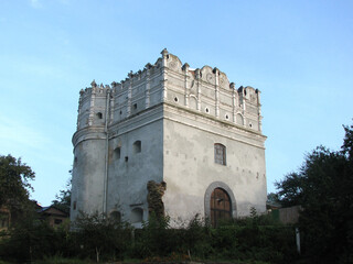 Lutsk Tower (Museum of the Book) in Ostrog, Ukraine