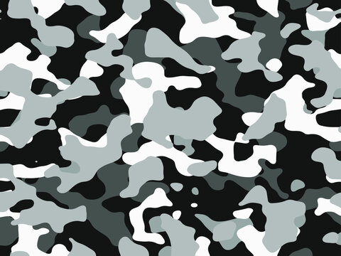 texture military camouflage repeats seamless army black white hunting