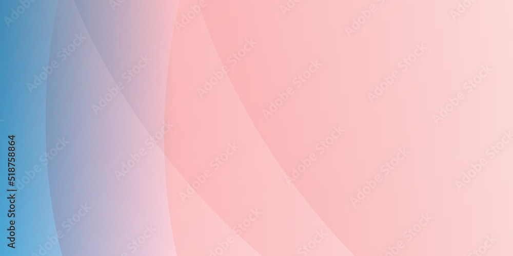Aufkleber abstract blue and pink header template, futuristic gradient poster, presentation or landing page bac