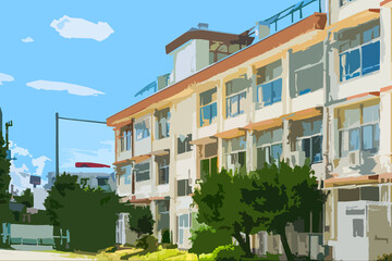 学校　校舎