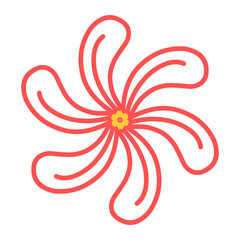 Fototapeta premium Flowers lineart