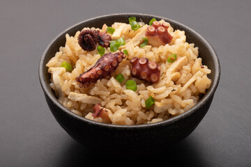 たこ飯　タコの炊き込みご飯