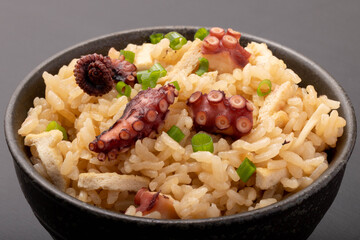 たこ飯　タコの炊き込みご飯