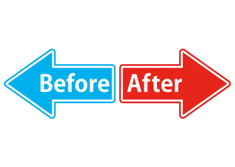 ビフォー,アフター,ビフォーアフター,矢印,注目,前後,変化,赤,青,ポイント,方向,目印,指す,記号,ボタン,ポインター,進行,過程,手順,シンプル,アイコン,ピクト,マーク,パーツ,ワンポイント,絵文字,指示,案内,戻る,進む,カットイラスト,標識,グラフィック,素材,イラスト