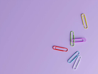 Back to school education background concept school accessories and items. 3D render illustration.