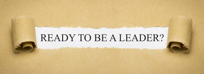 Ready to be a Leader?