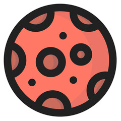 Obraz premium Moon Icon