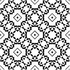 Abstract background with black and white pattern. Unique geometric vector swatch. Perfect for site backdrop, wrapping paper, wallpaper, textile and surface design. 