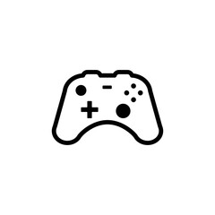 Play Icon, Game Icon Sign Vector Isolated on White Artboard