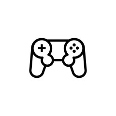 Play Icon, Game Icon Sign Vector Isolated on White Artboard