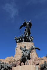 Monumento historico en el cerro de la gloria, Mendoza