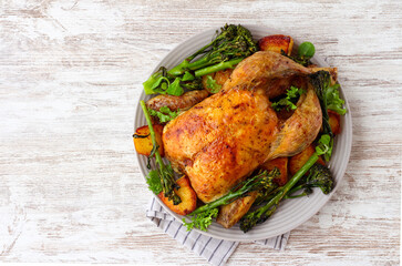 Baked chicken with potatoes