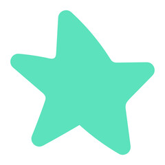 Obraz premium doodle star element 