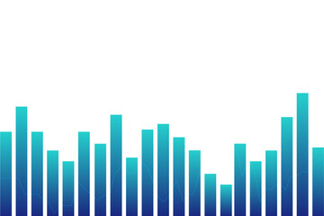 Stock Market Chart White Background