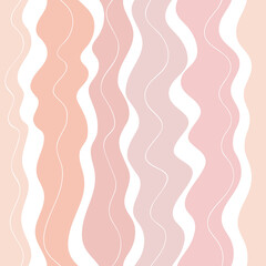Abstract background with colorful geometric shapes. Rainbow seamless pattern. Gradient waves, lines, dynamical forms. Design for poster, fabric, textile
