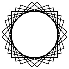 geometric frame
