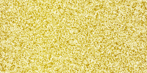 Abstract Gold Sparkling Glitter background with lights, Festive and decorative golden glitter background for wallpaper, cover, card, decoration and design.