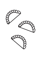 Coloring Pages Food Educational Preschool Activity 