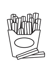 Coloring Pages Food Educational Preschool Activity 