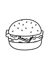 Coloring Pages Food Educational Preschool Activity 