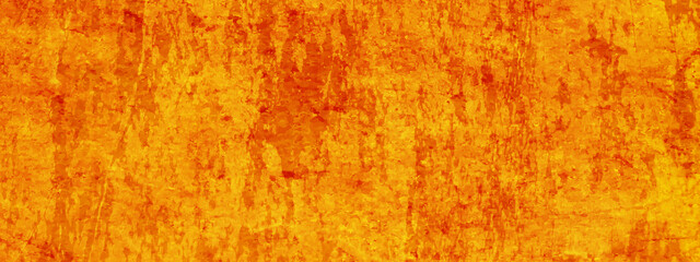 Obraz premium Abstract orange grunge texture with scratches, grungy and decorative orange concrete or marble wall texture, Beautiful orange and yellow mixed texture background for design.