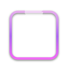 gradient pinned square frame
