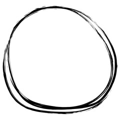 circle doodle frame
