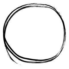 circle doodle frame
