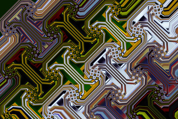 Abstract and contemporary digital art design