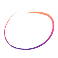 gradient scribble circle stroke
