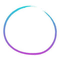 gradient scribble circle stroke
