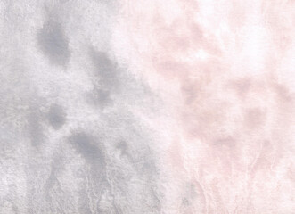 Watercolor abstract texture in pink and gray colors. Neutral decorative art background. Hand painted illustration.