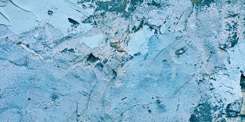 Plaster, plastered wall, plastered wall background, grunge, blue painted wall