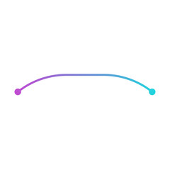 gradient curve line point
