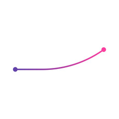 gradient curve line point
