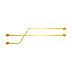 gold tech line point
