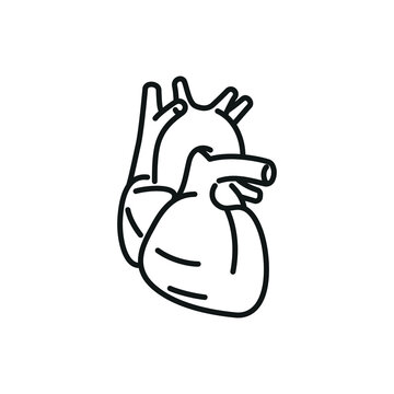 Heart icon - editable stroke
