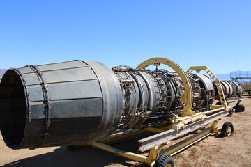 Military airplanes and aircraft engines vintage