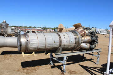 Military airplanes and aircraft engines vintage