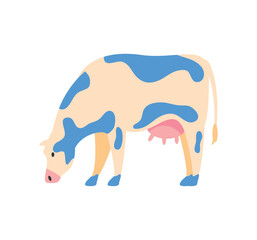 cartoon cow farm animal