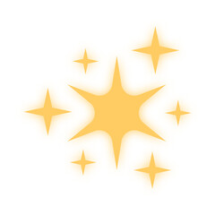 Fototapeta premium glowing stars sparkle glitter 