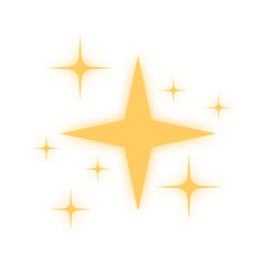 Obraz premium glowing stars sparkle glitter 