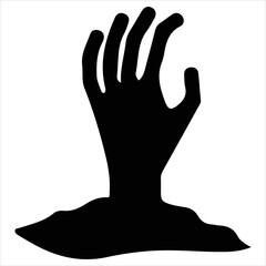 Obraz premium Halloween theme icon. Flat graphic design. Symbol on white background. Vector illustration. EPS10.
