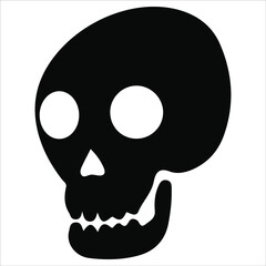 Fototapeta premium Halloween theme icon. Flat graphic design. Symbol on white background. Vector illustration. EPS10.