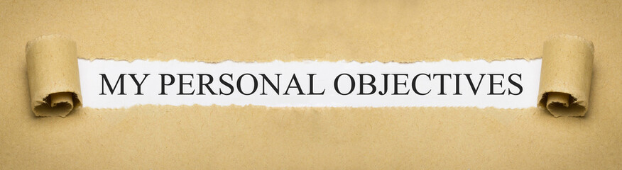 my personal objectives