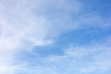 Fototapeta premium beautiful Blue sky with white clouds