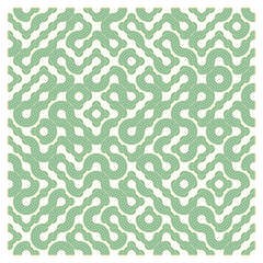 Color truchet tiling connections illustration