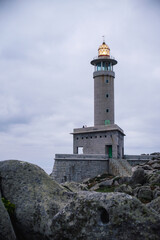 lighthouse on the coast, Galicia, Costa de la Muerte