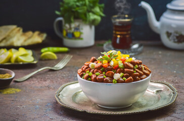 Arabic cuisine; Egyptian traditional dish 