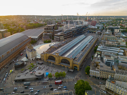 Kings Cross train station London